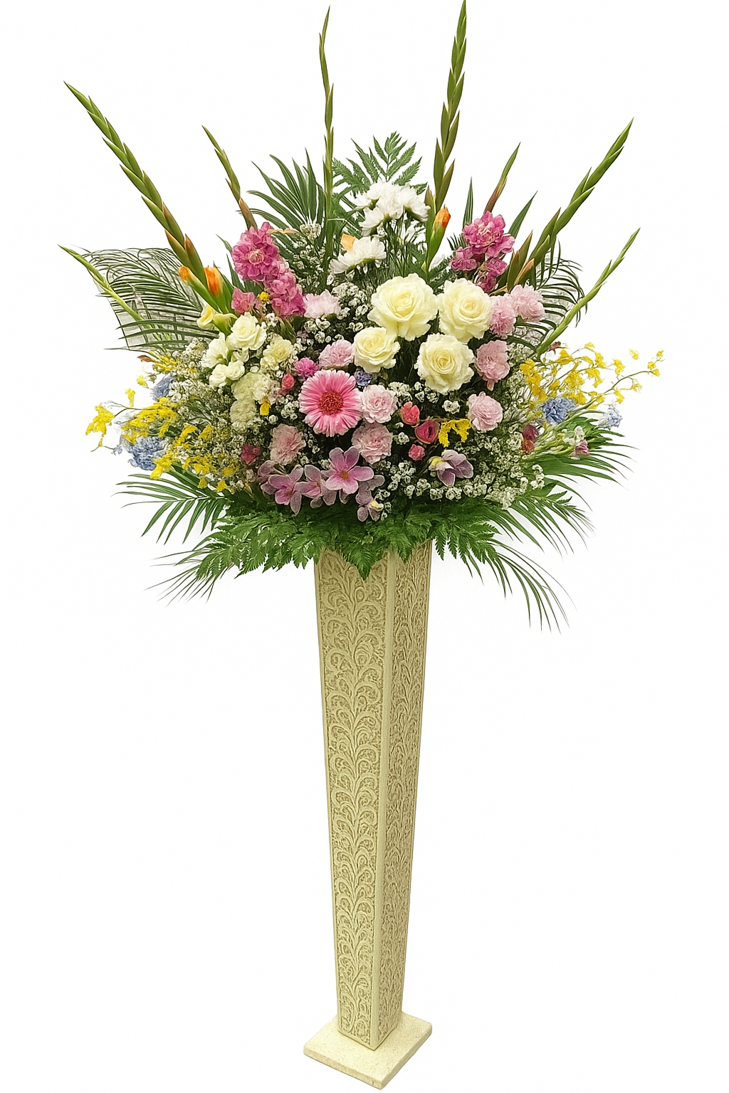 松戸市でメモサのお葬式が手配する供花