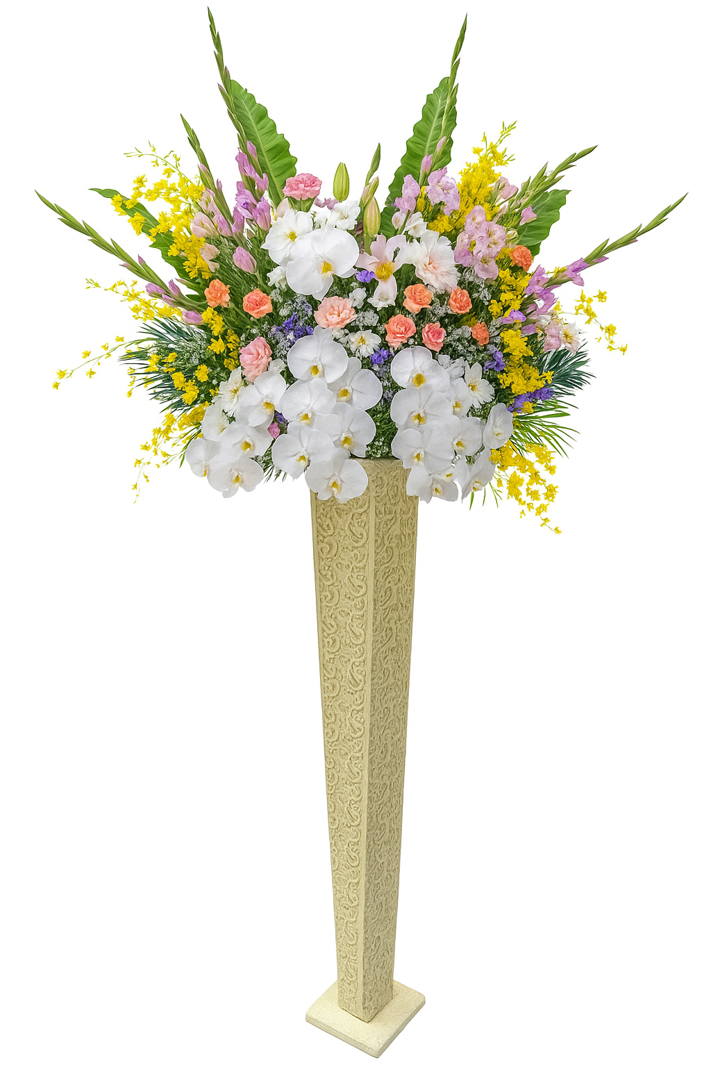 松戸市でメモサのお葬式が手配する供花