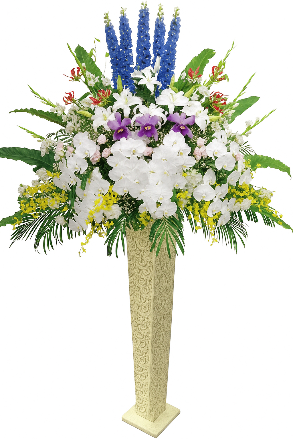 松戸市でメモサのお葬式が手配する供花