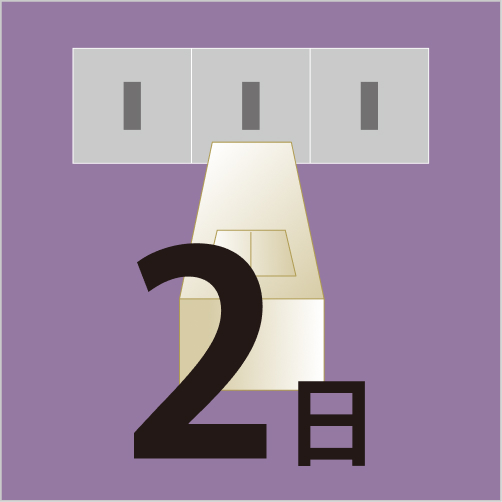 メモサのお葬式が松戸市で一日家族葬を「2日」行うことが分かる画像